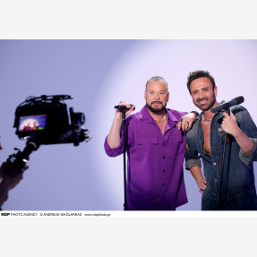 Backstage από τη φωτογράφιση και τα γυρίσματα του promo trailer του Χρήστου Δάντη και του Κωνσταντίνου Χριστοφόρου