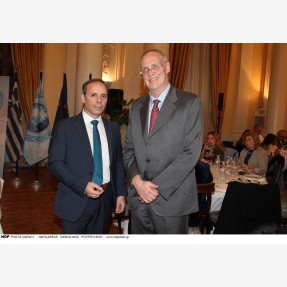 ΛΑΕΔ.Ο Παγκόσμιος Οργανισμός Πολιτιστικής Διπλωματίας διοργάνωσε με επιτυχία την ετήσια εκδήλωση κοπής της βασιλόπιτας