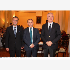 ΛΑΕΔ.Ο Παγκόσμιος Οργανισμός Πολιτιστικής Διπλωματίας διοργάνωσε με επιτυχία την ετήσια εκδήλωση κοπής της βασιλόπιτας