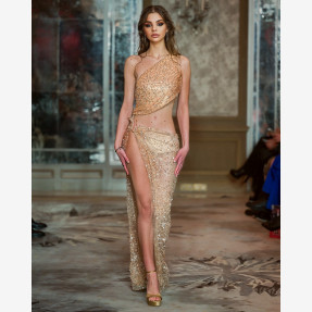 Εντυπωσιακό Fashion Show της Irene Angelopoulos, στα πλαίσια του Paris Fashion Week στο “Plaza Athénée”, με την υποστήριξη του νερού “AVATON”, πηγή ζωής από το Άγιο Όρος!