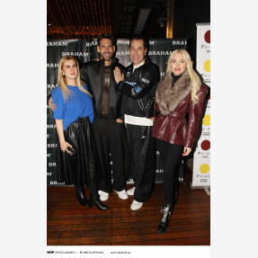 Λαμπερό Launch Fashion Event για το νέο brand του Γιάννη Σπαλιάρα “BRAHAM” clothing στο “Pasaji Athens Restaurant”!