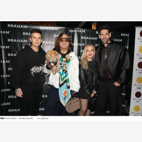 Λαμπερό Launch Fashion Event για το νέο brand του Γιάννη Σπαλιάρα “BRAHAM” clothing στο “Pasaji Athens Restaurant”!